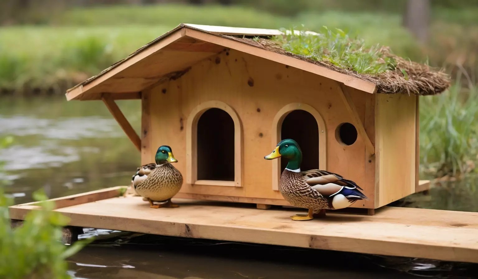 17 Best And Creative Duck House Ideas for Your Garden Pond